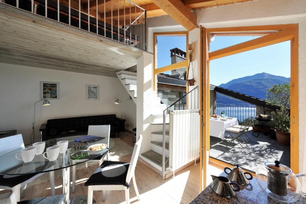 Belmonte Terrazzo Apartment Pianello Del Lario Bagian luar foto